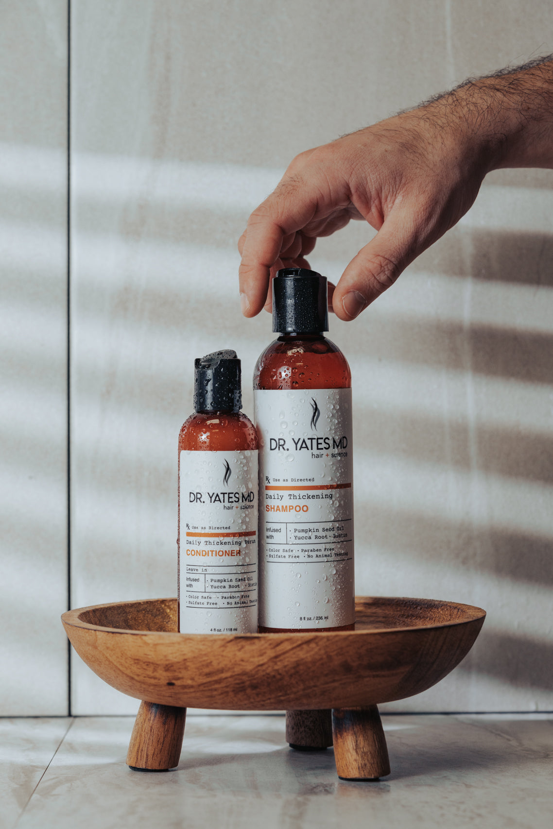 Daily Hair Thickening Bundle (Shampoo & Conditioner)