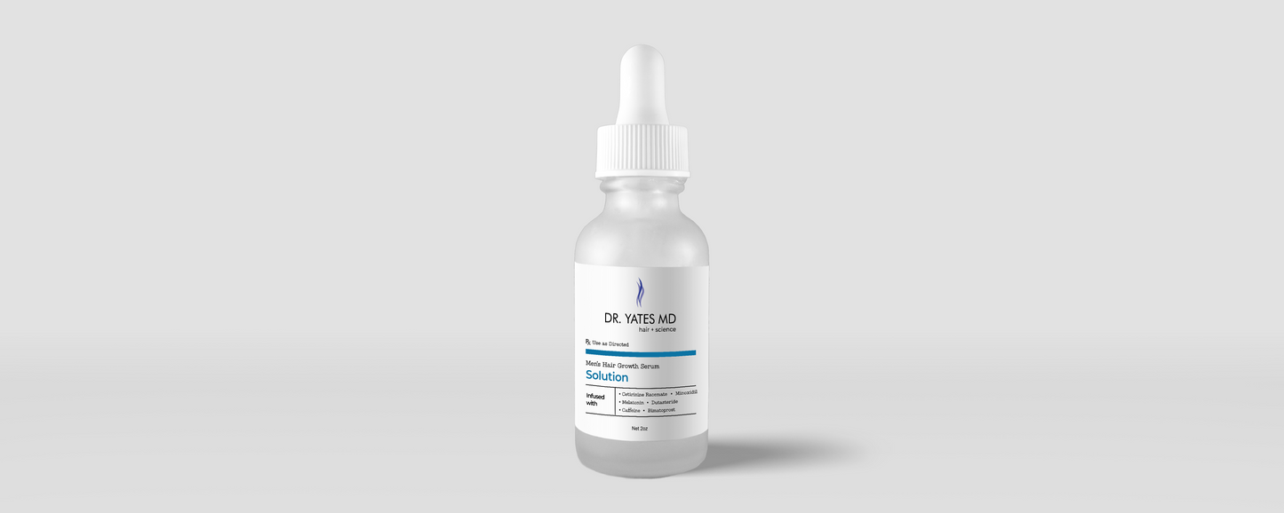 Men's RX Hair Growth Serum wtih Minoxidil & Dutasteride