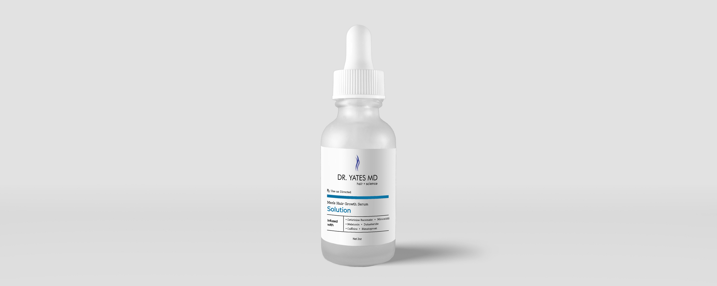 Men's RX Hair Growth Serum wtih Minoxidil & Dutasteride