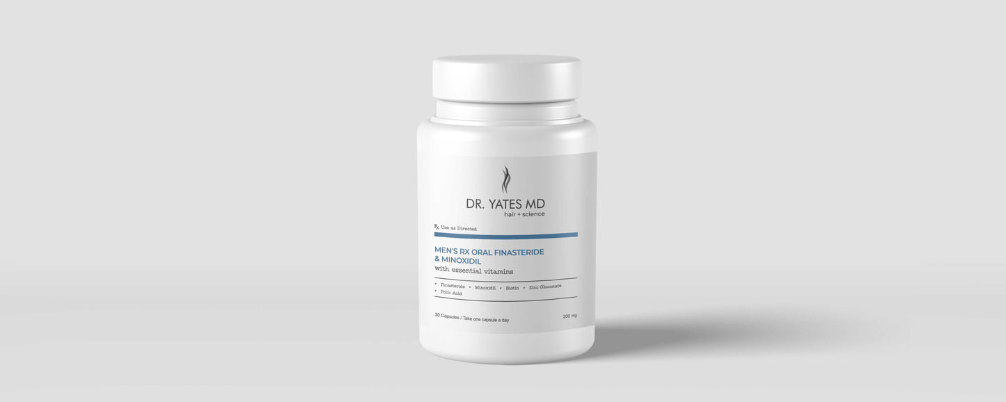 Men's RX Oral Finasteride & Minoxidil with Essential Vitamins