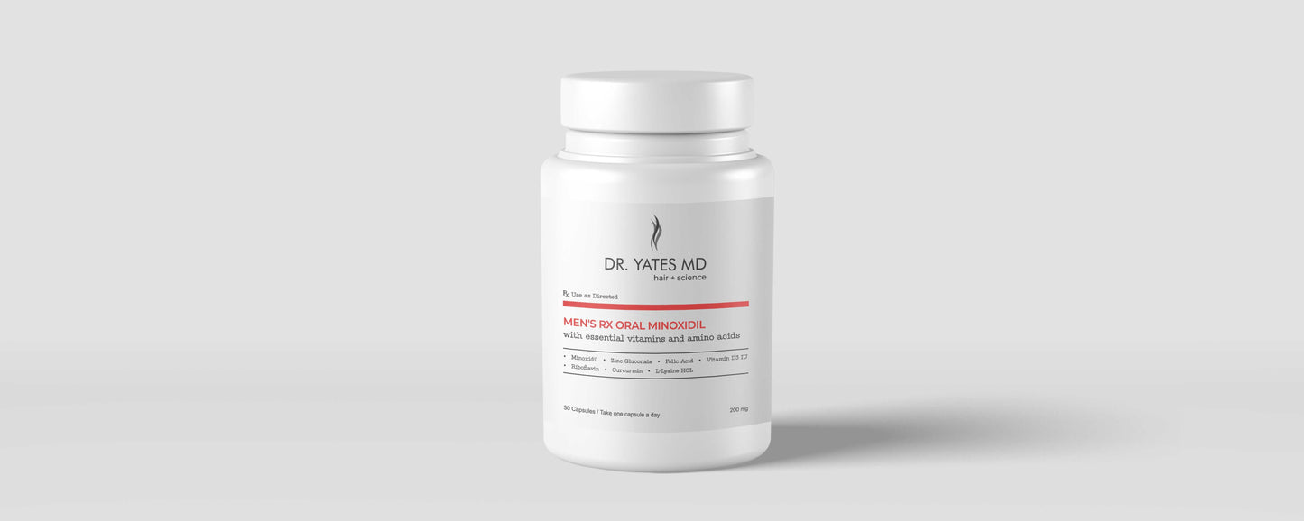 Men's RX Oral Minoxidil with Essential Vitamins and Amino Acids