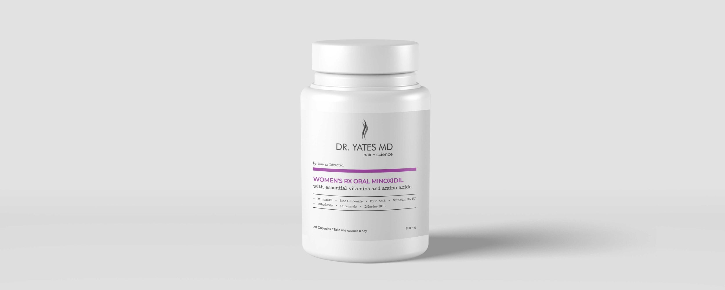 Women's RX Oral Minoxidil with essential vitamins and amino acids