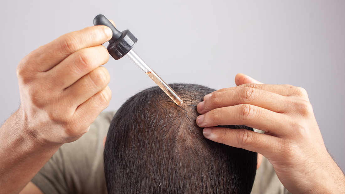 minoxidil foam application spot vs distribution