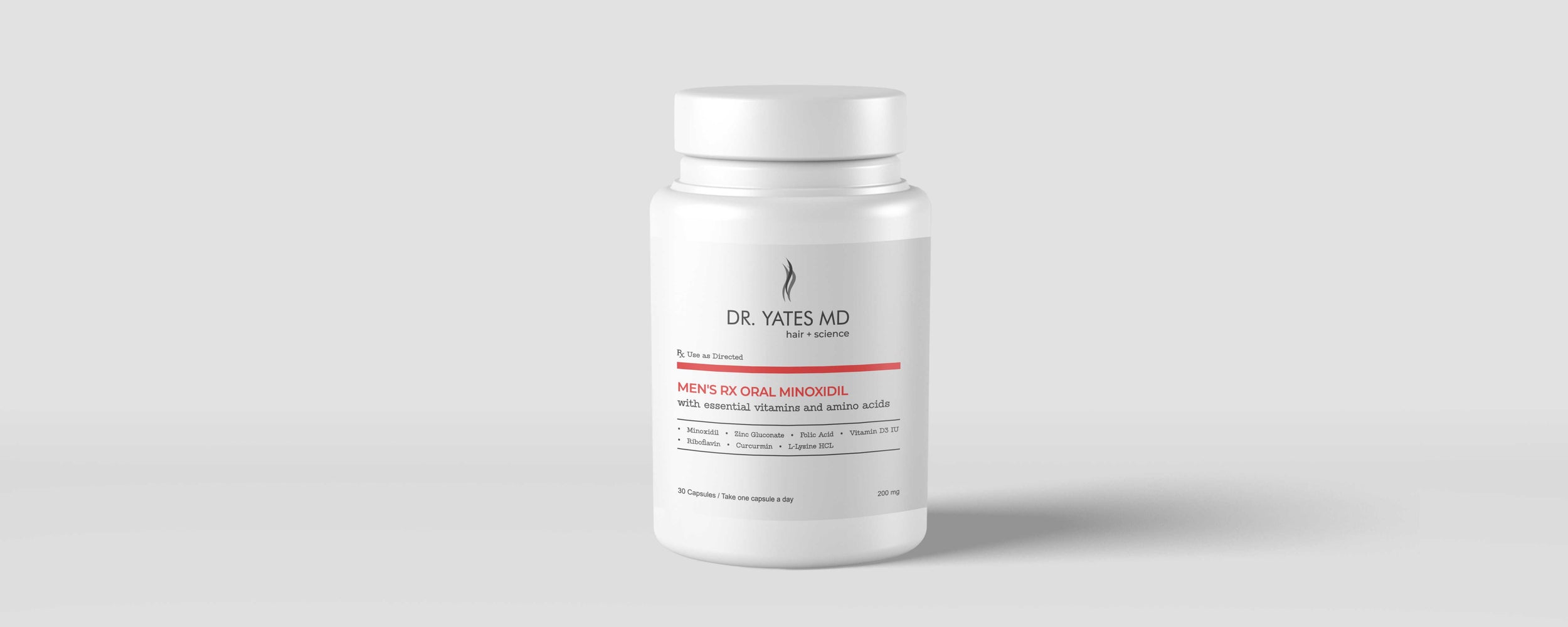 Men's RX Oral Minoxidil with Essential Vitamins and Amino Acids